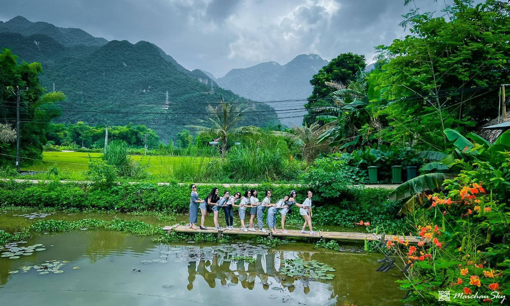 Mai Chau Sky Resort Exteriör bild